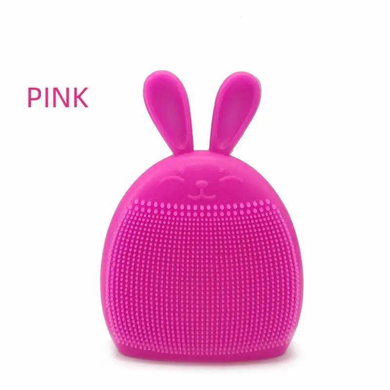 Esponja Limpeza Facial Manual Silicone Patinha Cores