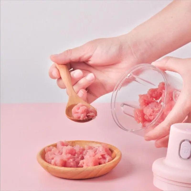 Mini Processador De Alimentos