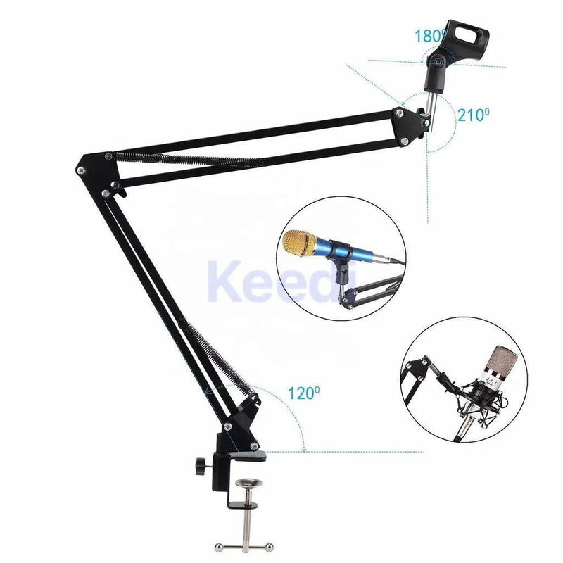 Braço Articulado Suporte Microfone Profissional
